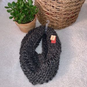 Hand knit, chunky infinity scarf!